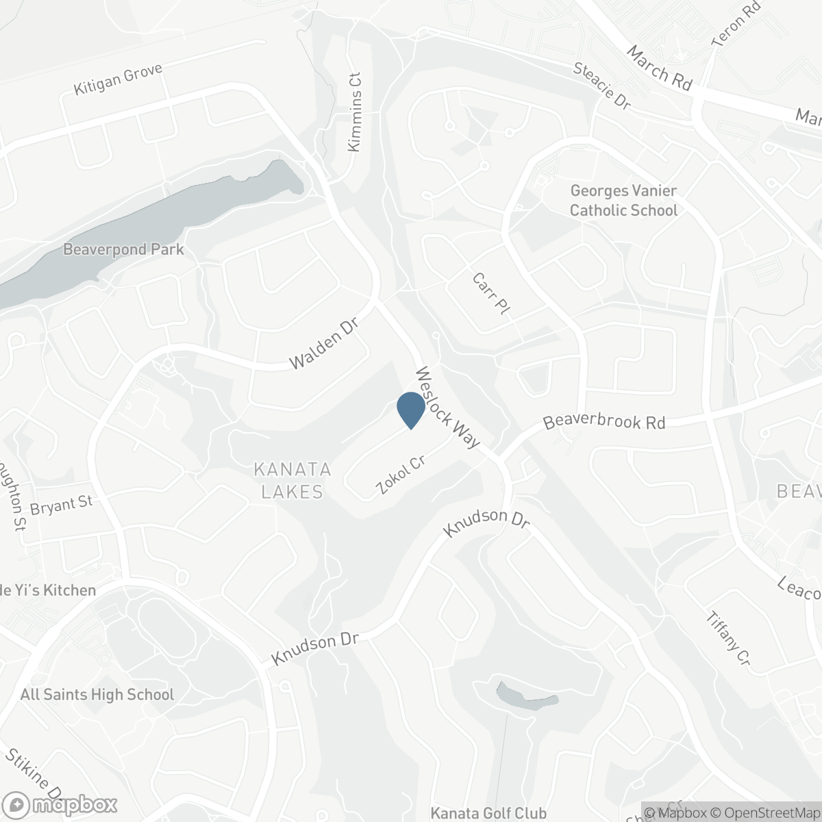 6 ZOKOL CRESCENT, Ottawa, Ontario K2K 2K5